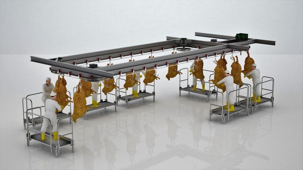 Sheep Processing Conveyor